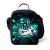 Luxus Neuheit Umhängetasche Geometry Dash Brotdose Thermoisolierung Essen Lunchtasche 3D-Druck Picknick Isolierte Handtaschen Eisbeutel