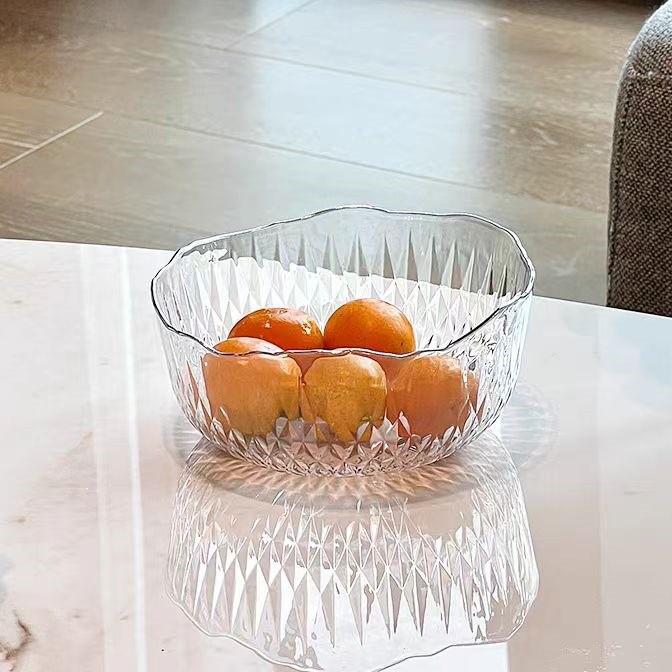 Nordic Style Gold-Rimmed Salad and Dessert Bowl Set