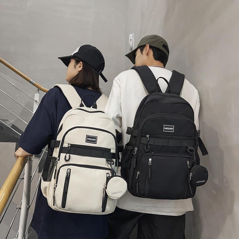 Schoolbag Versatile College Student School Bag Female Japanese Campus Junior High School Backpack Large Capacity Backpack 1011 Summer