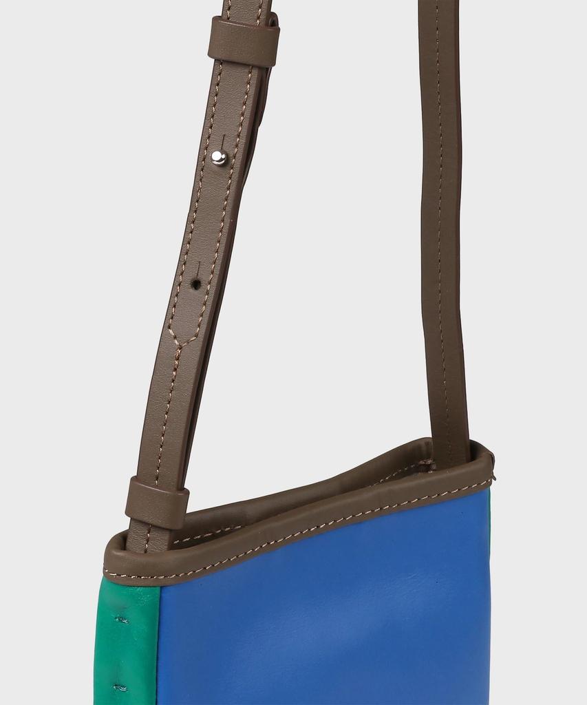 Soft leather mini shoulder bag