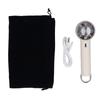 Handheld Cooling Fan 3 Speeds USB Charging Portable Semiconductor Mini Fan with Ice Compress