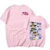 Japanese Anime Jojo Bizarre Adventure T Shirt Funny Cartoon T-Shirt Casual Street Hip Hop Cotton Men's And Women's T-Shirt