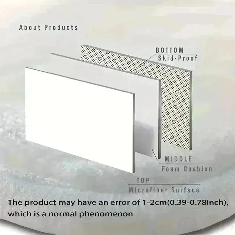 Bees Printing Non-Slip Small Rug Waterproof Easy Clean Floor Mat for Indoor Outdoor Use Durable Home Decor Fashion and Beautiful