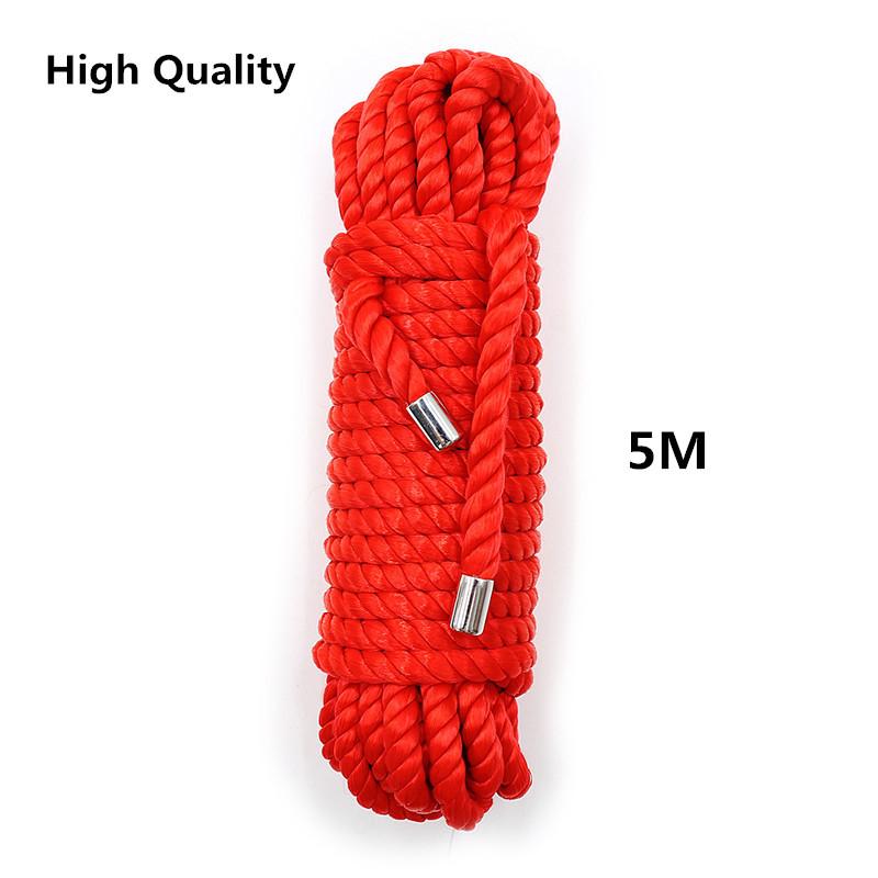 5/10/20M Hemp Shibari Rope BDSM Bondage Rope for Adult Tying Sex Games Slave Body Restraint Rope To Tied Binding SM Sex Toys