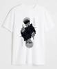 Jujutsu Kaisen Satoru Gojo Anime Printed White T-shirt Summer Men’s Short Sleeve Cotton Streetwear Casual Wear for Cosplay