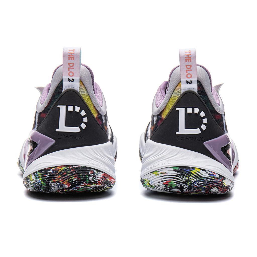 Li Ning DLO2 Russell 2 Basketball Shoes Lightweight Technology Durable Stable Support Cushioning Anti-Slip Rebound Grip Low Top Men Sneaker ABPW013-7