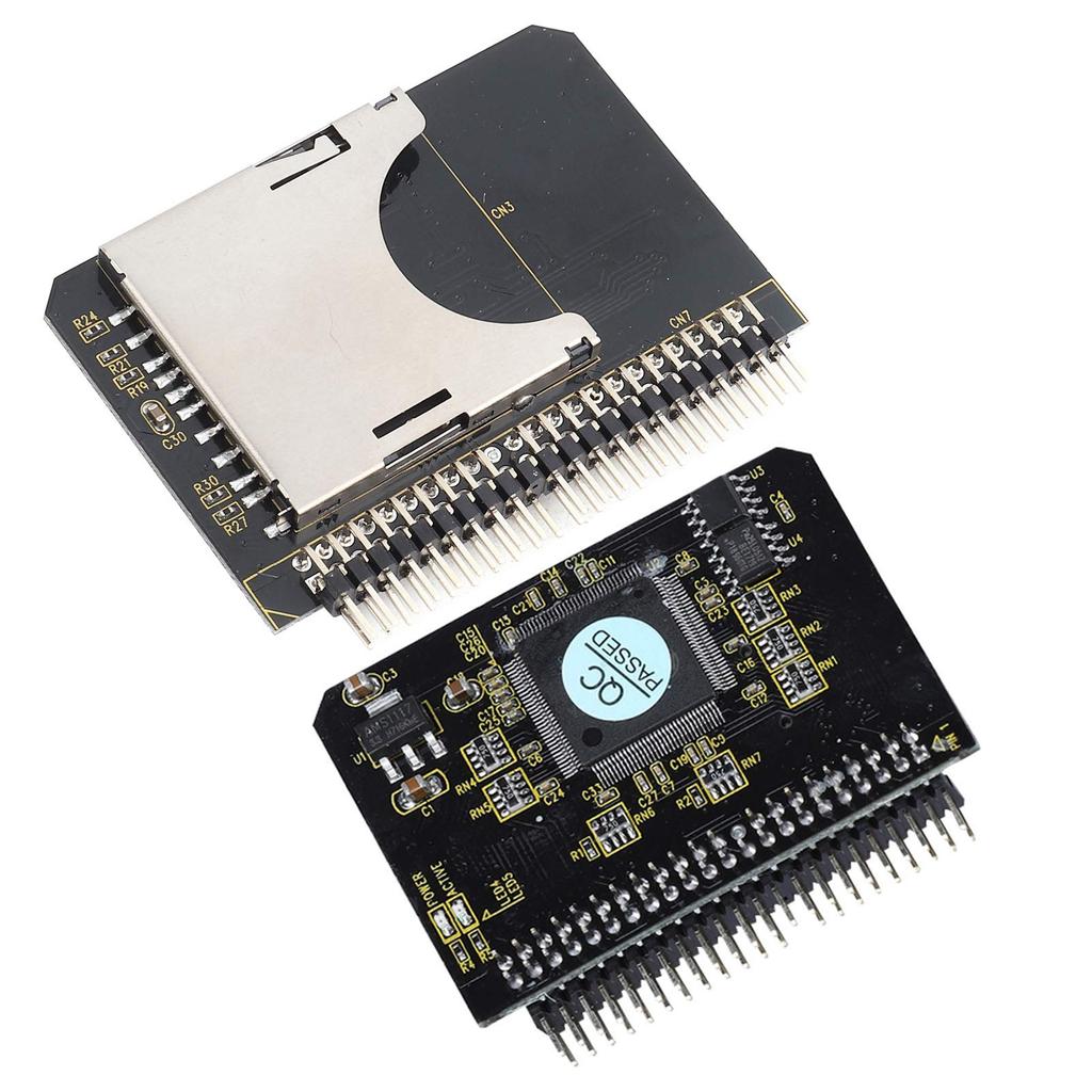 Richer-R Memory Card To IDE Adapter, Micro Memory Card To IDE, Micro Memory CardTF Memory Card To IDE 44-pin Male Adapter, Supports DMAULTRA DMA Modes