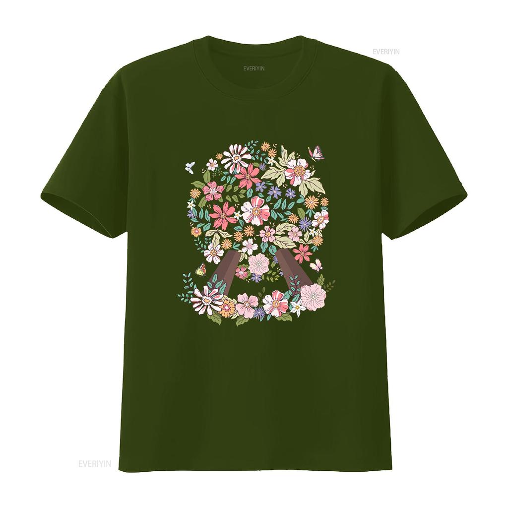 Floral Epcot T Shirt Flower and Garden Festival E0725 vintage Washed Unisex Versatile Breathable Top For Everyday Wear graphic