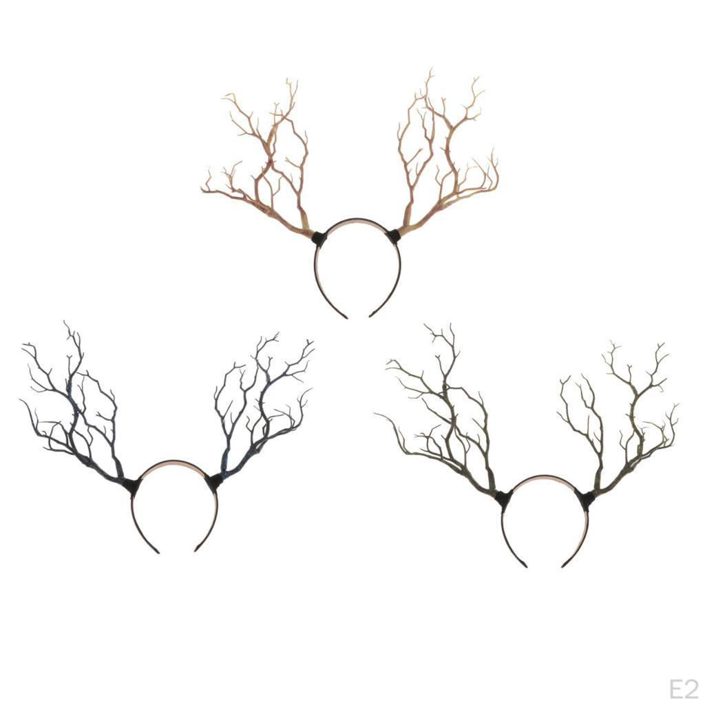 Geweih Stirnband Haarreif Weihnachten Frau Geschenk