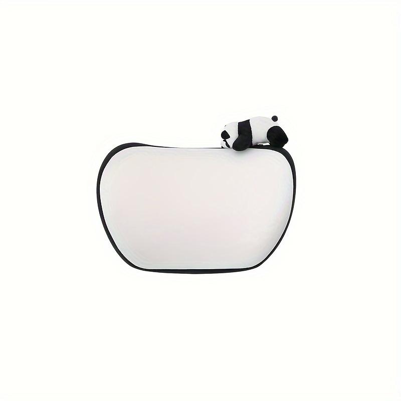 

1pc Cute Panda Car Headrest Neck Pillow Cartoon Design Car Headrest Simple Cute Interior Accessories Creative Gift for Girls