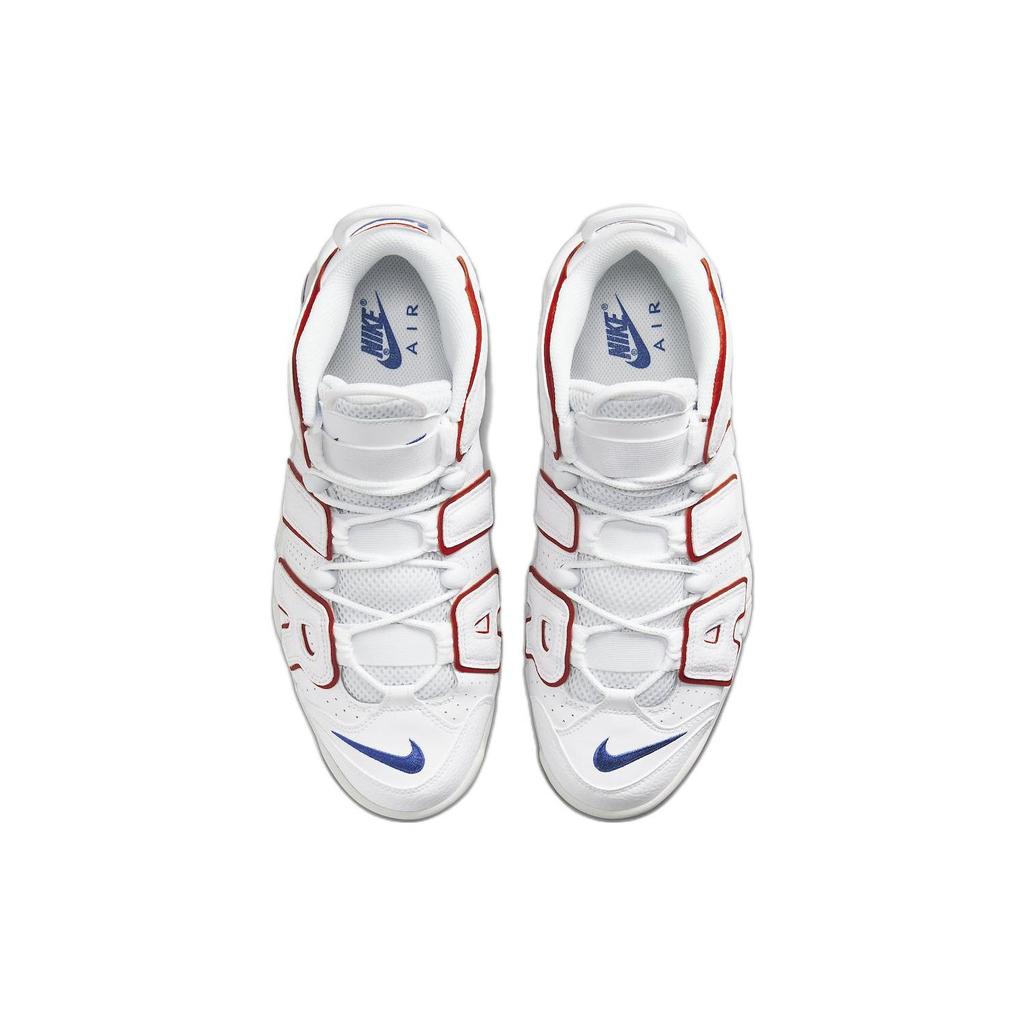 Nike Air More Uptempo 96 USA Hoops Unisex Tenisky Biela Univerzitná Červená Plachetnicová DX2662-100