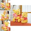 Winnie Puuh Plüschtier mit kurzem, flauschigem Material für Kinder und zum Verschenken