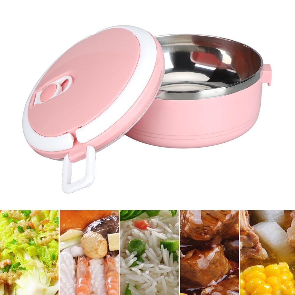 Stainless Steel Leakproof Food Container Portion Control Container Outdoor Travel