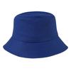 Custom Adult Cotton Bucket Hat Sublimated and Embroidered Wide Brim Round Hat for Summer Outdoor Use Solid Casual Style