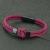 Noter New Men Rope Bracelet Selected High Quality 4mm Milan Rope Special Knot Lucky Thread Chain Braslet Leisure Accessories