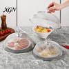 Metal Mesh Food Protectors for Party Stainless Steel Cover with Handle, Insect Control Tents Picnics Tent, Durable Dome Guard Plates And Serving Trays