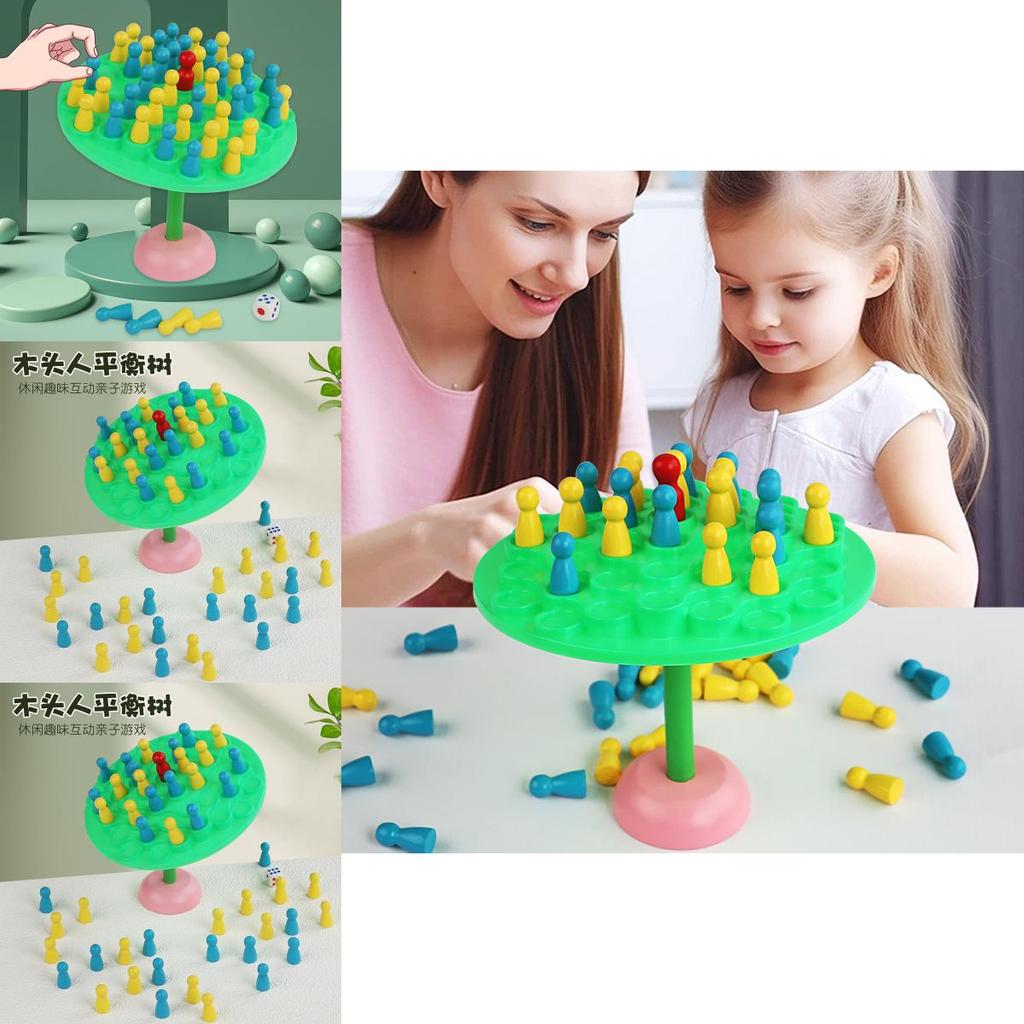 Wooden Balance Tree Toy For Kids Educational Family Play And Focus Development