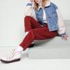 Levis Faux Shearling Panel Collar Denim Jacket Women Jacket Blue A0837-0000