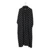 Balenciaga 657546 20 Years Black Ribbon Tie Polka Dot Knit Dress Dress XS blackUsed
