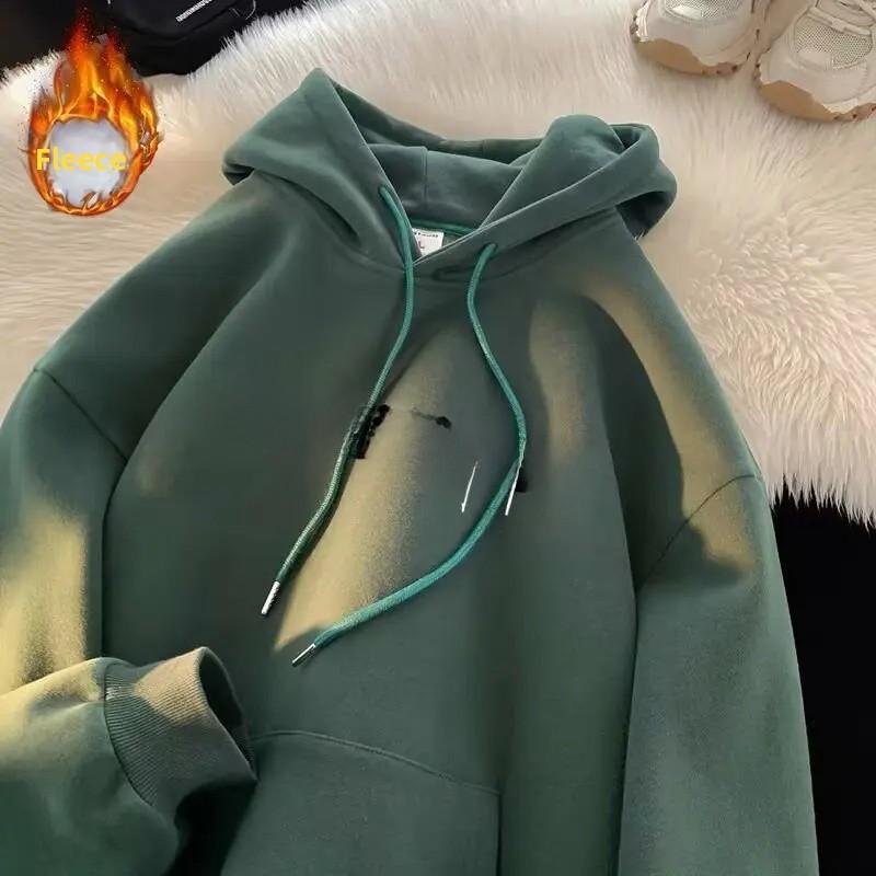 Heavyweight Hoodie Men's Style Autumn Trend Vintage Loose Jacket American New Model Versatile Couple Top Casual Streetwear