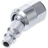 Threaded Quick Coupling - Bgs - 7065 - Tilting Ball Head - 360° Rotating - Metal