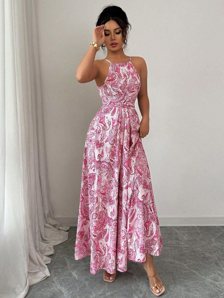 Ethnic Style Women's Beach Holiday Long Dress