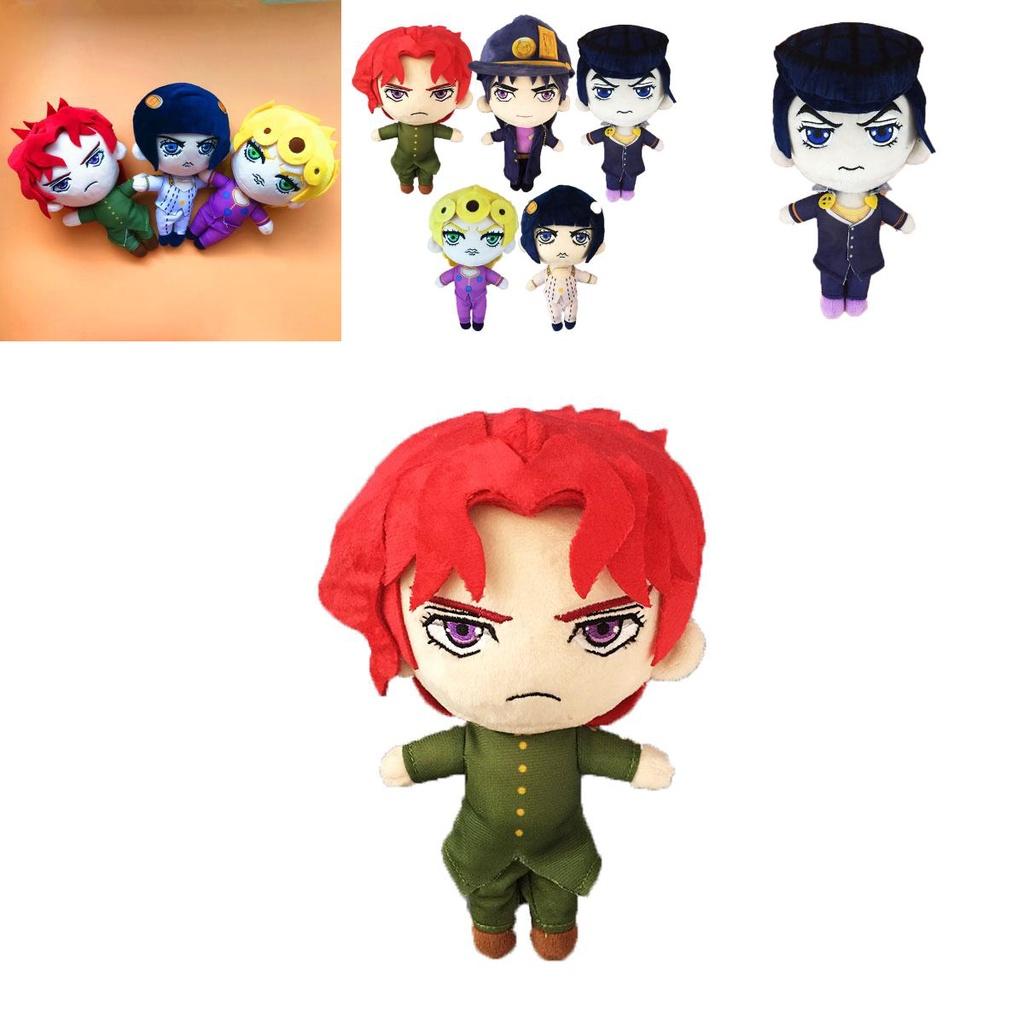 Adorable Jojos Bizarre Adventure Plush Toy Doll Featuring Bucciarati Josuke Giorno Noriaki Giovanna For Kids And Fans