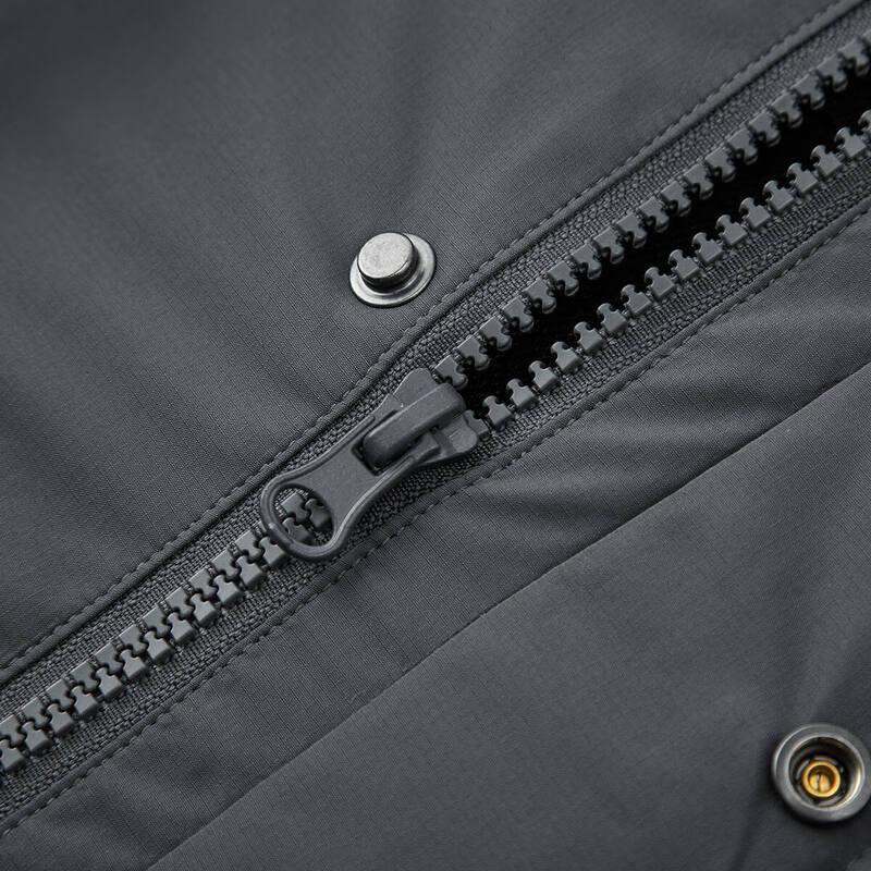 Semir Herren Übergroße Falsche Zweiteilige Gespleißte Wattierte Bomberjacke