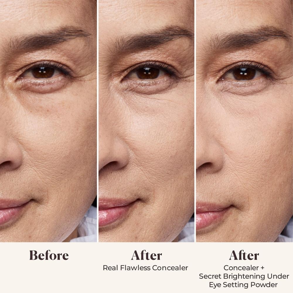 Laura Mercier Pó Fixador de Longa Duração para Olhos 0,141 Oz Rosa Suave