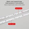 Lightweight Easy Carry Tape Measure High Accuracy Double Scale Clear Marking Easy to Carry for Convenient Everyday Use