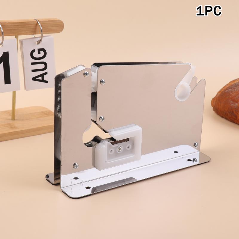 New Metal Bag Sealer Portable Bag Sealer Taper Dispenser With Trimmer Cutter Sealing Machine For Home Kitchen Outdoor Picnic
