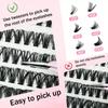 Mixed Pack Lash Book: 30D-100D Dense Single Cluster Segmented False Eyelashes