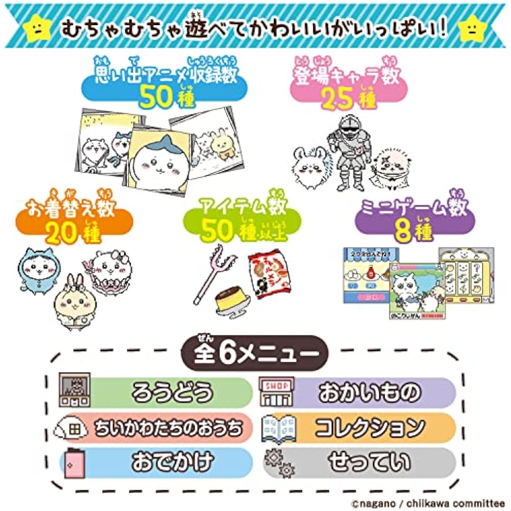 Chiikawa and Isshomuchakawa Pink DX Set for ages 6 and up