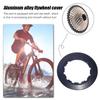 Mountain Rennrad Kassette Lockring 7075 Aluminiumlegierung Kassettenverschlussring 11Z Centerlock Scheibenbremsscheibe Fahrrad Fahrradteile