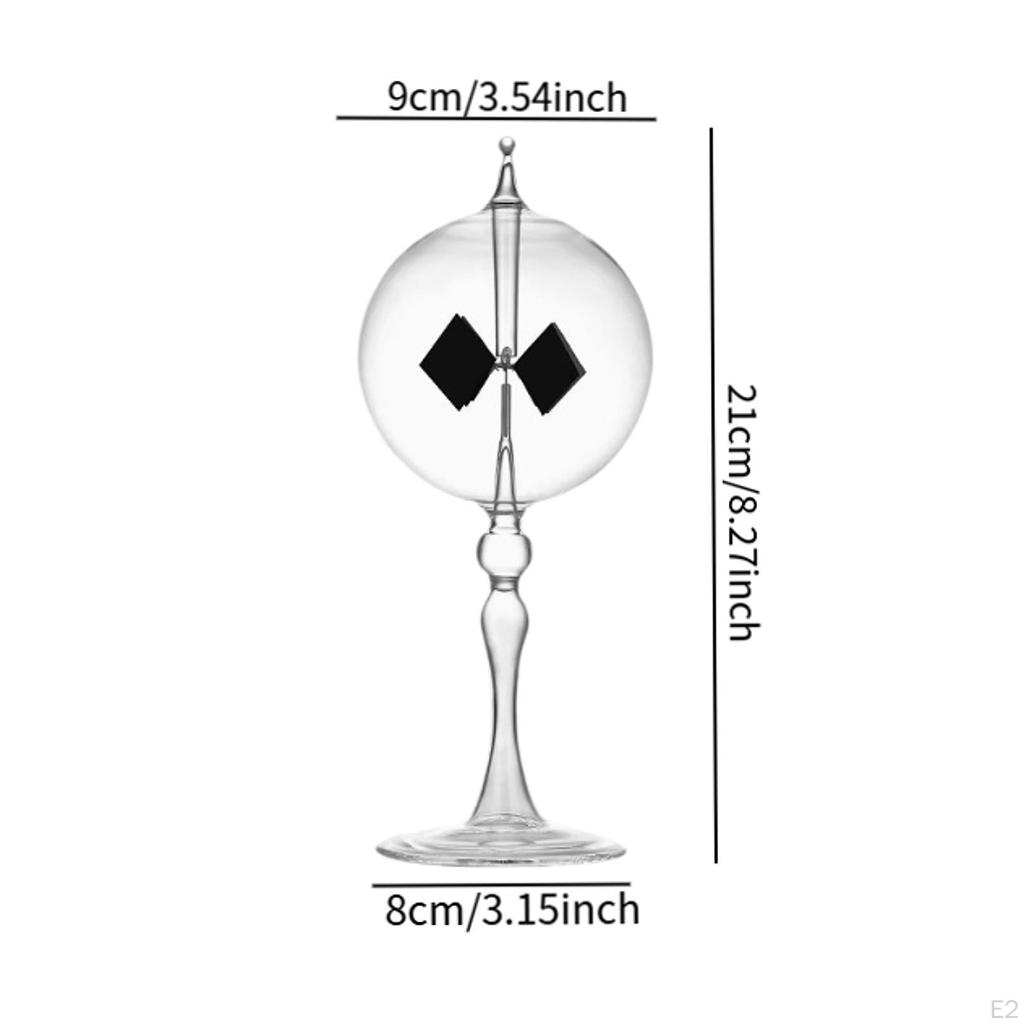 Radiometr Crookesa do demonstracji i dekoracji energii słonecznej