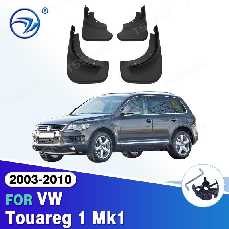 Für VW Touareg 1 Mk1 2003–2010 Schmutzfänger Spritzschutz vorne hinten Schmutzfänger Kotflügel Kotflügel 2004 2005 2006 2007 2008 2009