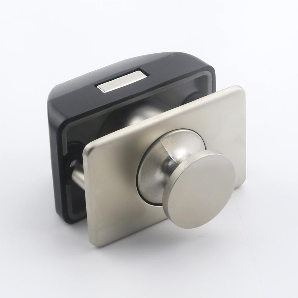 1Pcs  Cabinet Push Lock Campers Accessories Furniture Hardware Hanging Cabinet Button Locks RV Caravan Boat Drawer Latch Catches