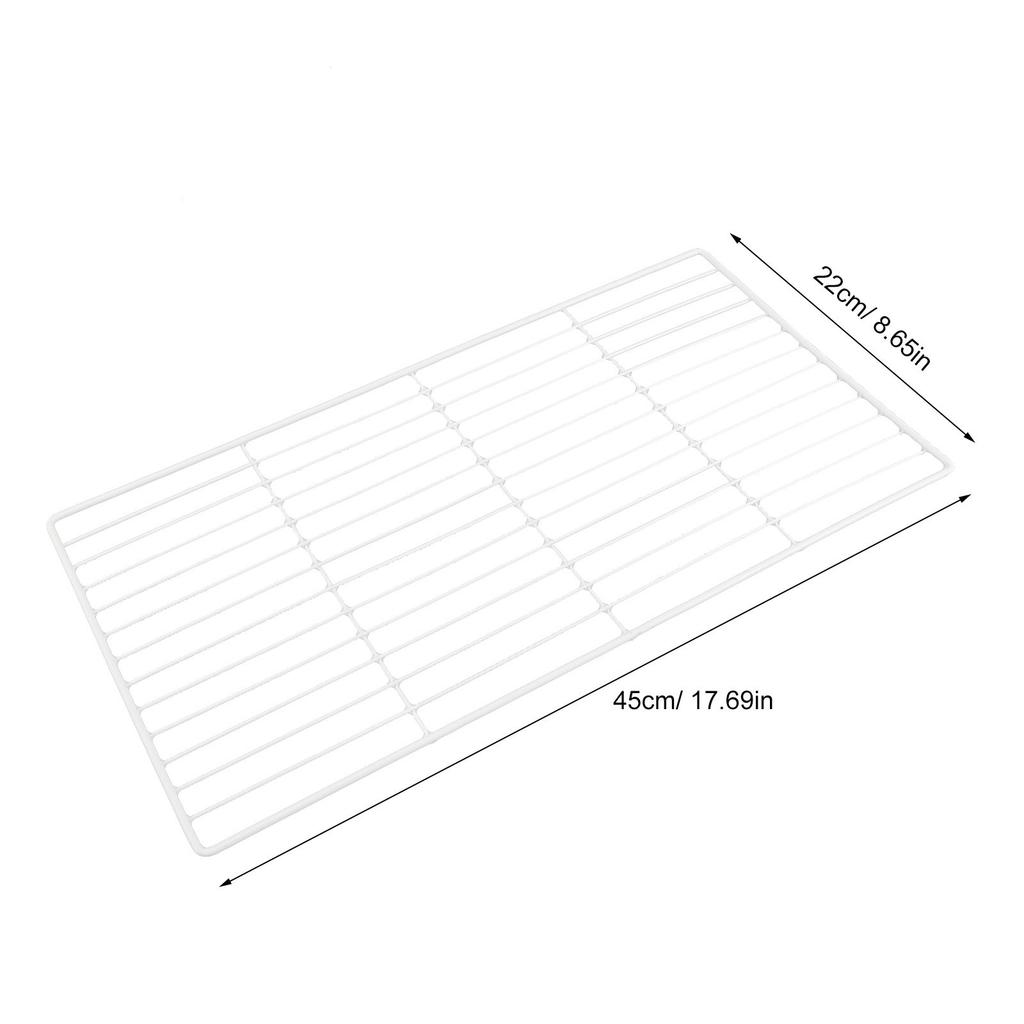 Metal Refrigerator Divider Shelf Mesh Partition 11x9 Chest Freezer Organizer Rack Wire Shelf for Food Storage Kitchen Pantry