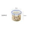 Transparent Food-Grade Jars for Grains, Cereals, Snacks, Tea, and Dry Goods Storage