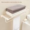 Olevo Cream White 60CM Bathroom Towel Rack