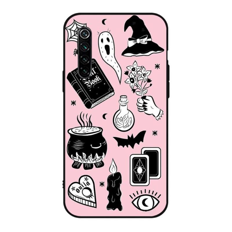 Witches Moon Tarot Wiedźmi Etui na Telefon Dla Realme GT 2 9i 8i 7i Pro X50 X2 C35 C21 C20 C11 C3 Miękkie Czarne Etui na Telefon
