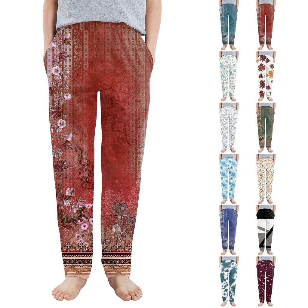 Kids' Casual Pants - Solid Color Sport Pants With Pockets