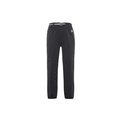 Seria ACG Pantaloni Sport Casual Respirabili Impermeabili cu Talie Cusută Culoare Solidă Bărbați Partea de Jos Gri Fumuriu Închis CV0661-070
