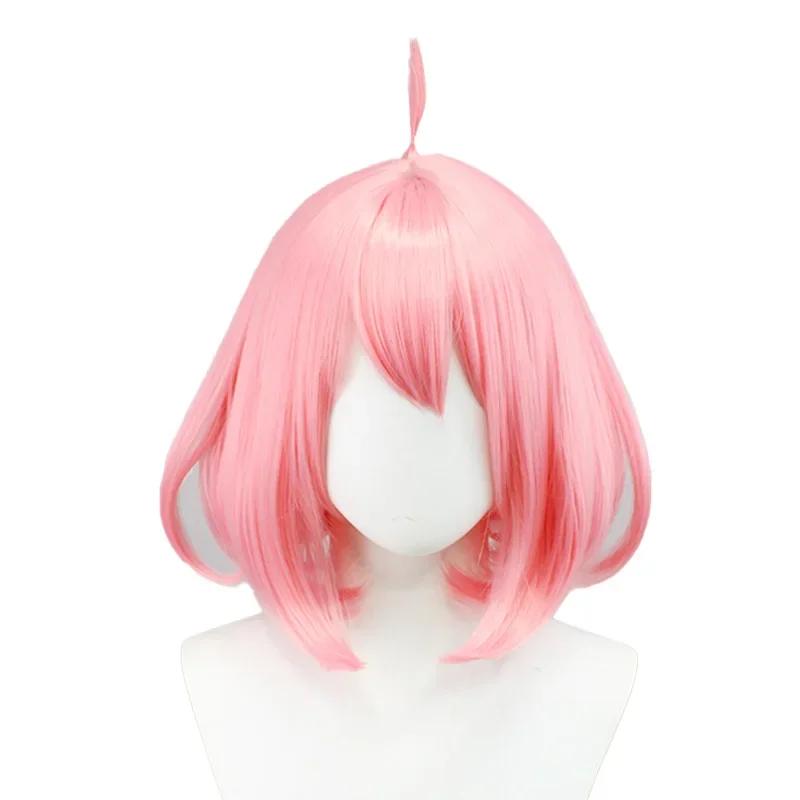 Anya Forger Cosplay Anime SPY X FAMILY Anya Forger Cosplay Kostuum Jurk Pop Pruik voor Vrouwen Uniform Halloween Kostuums 150 pink