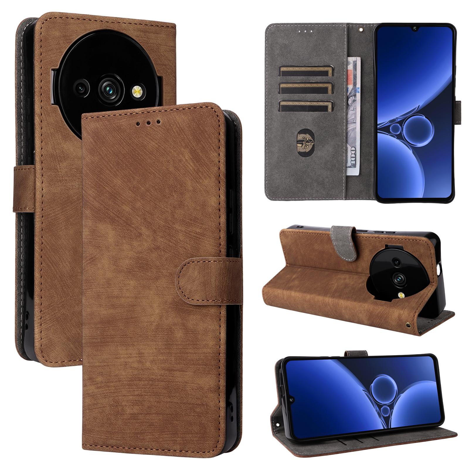 

Чохли-книжки для Oukitel C59 / C59 Pro з ПУ шкіри, повноцінний захист корпусу, протиударний, міцний, ретро чохол для телефону for Oukitel C59 / C59 Pro коричневий