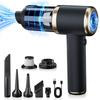 Handheld Cordless Vacuum 5500Pa Mini Vacuum with Blower Strong Suction Wireless Vacuum Cleaner Rechargeable Car Home Appliance