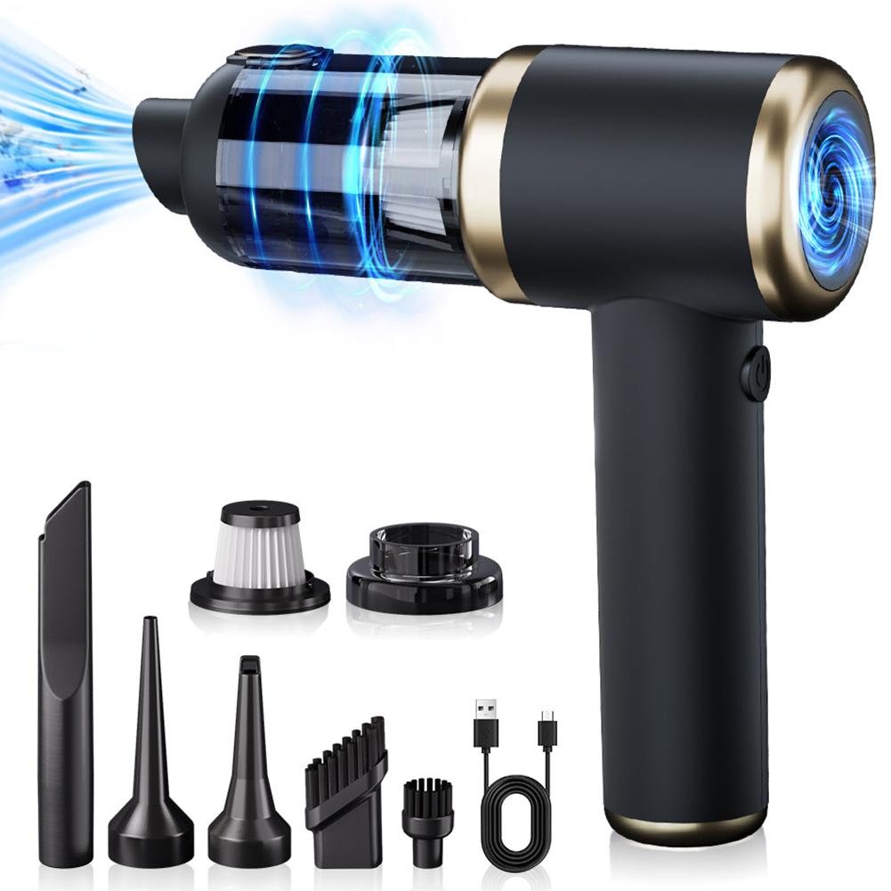 Handheld Cordless Vacuum 5500Pa Mini Vacuum with Blower Strong Suction Wireless Vacuum Cleaner Rechargeable Car Home Appliance