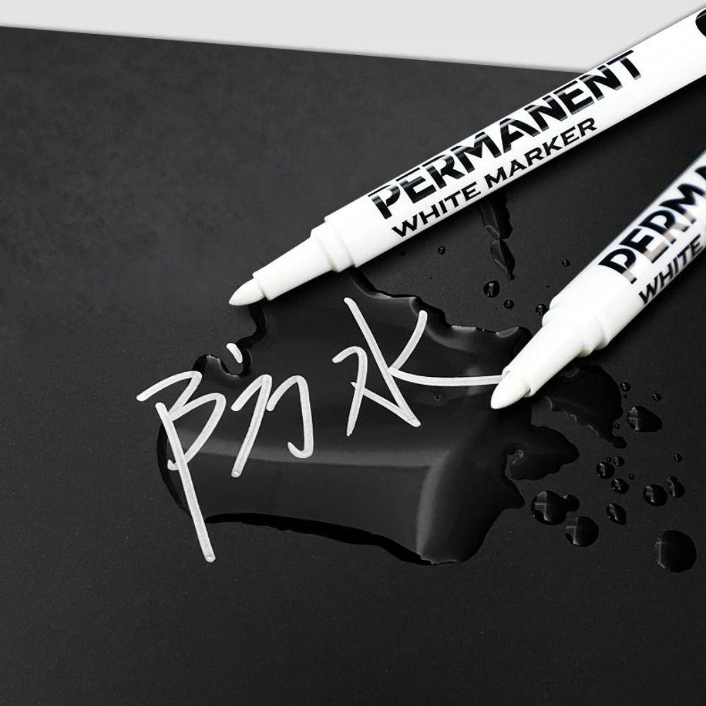 3/6Pcs Oil-Based Paint Marker Waterproof Highlight Marker Art Writing Paint Pens  DIY Painting