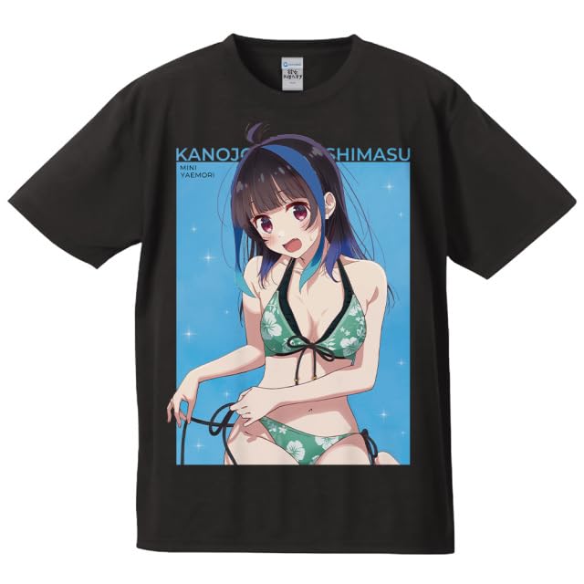 

[azumaker] Rent-A-Girlfriend T-shirt Yaemori Mini Swimsuit Ver. XL Size