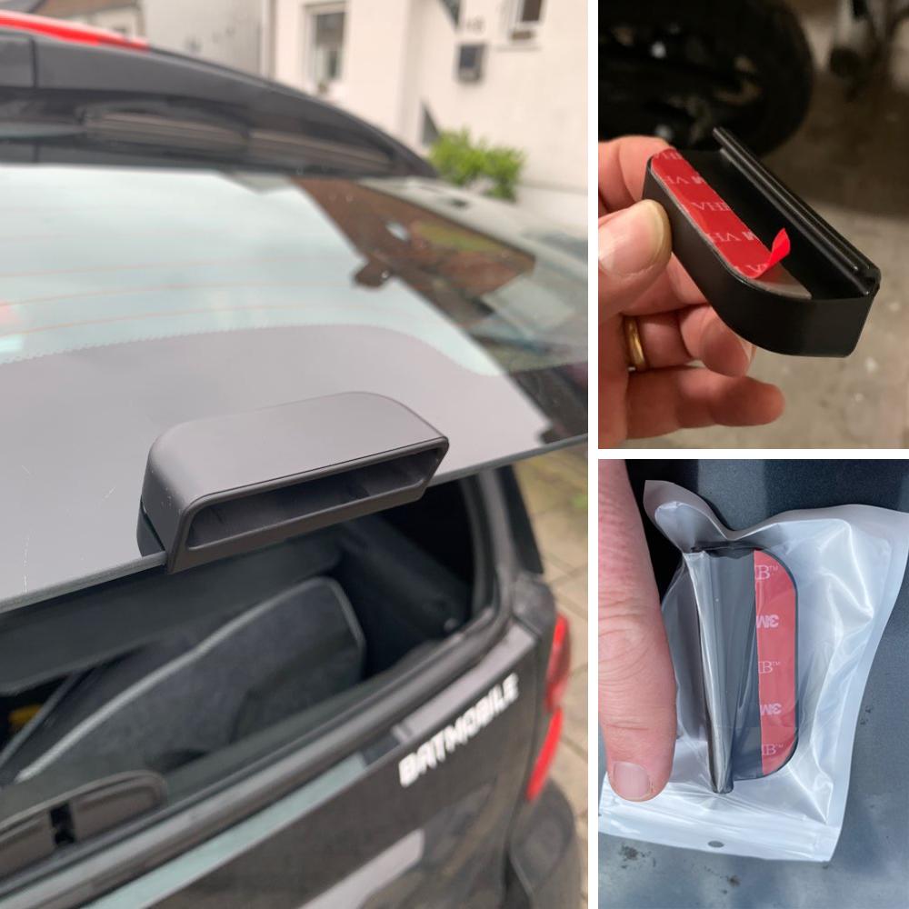 Per la Vecchia Smart fortwo 451 Auto Paraurti Posteriore Tronco Maniglia Della Porta Posteriore Adesivo Ausiliario Manopola Decorazione Esterna Auto Accessori Auto